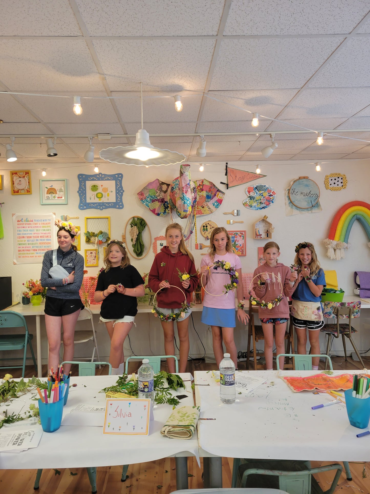 2024 Camp Flower Power at The Makery