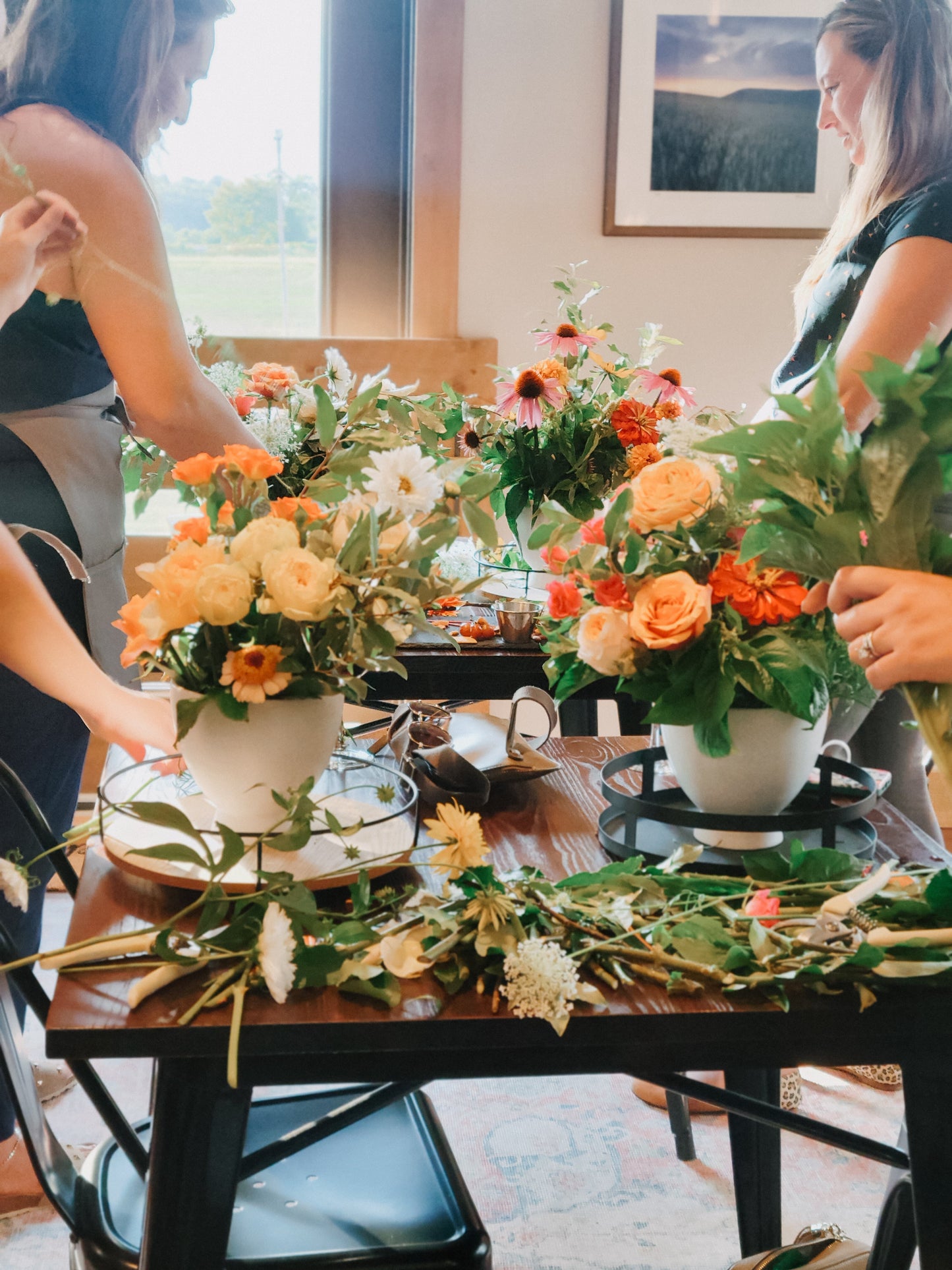 Galentine's Day Flower Arranging Workshop at Axemann