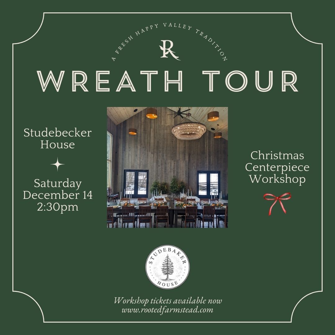 Christmas Centerpiece Workshop at Studebaker House 12/14