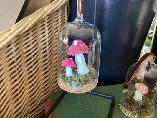 Mushroom terrarium ornaments