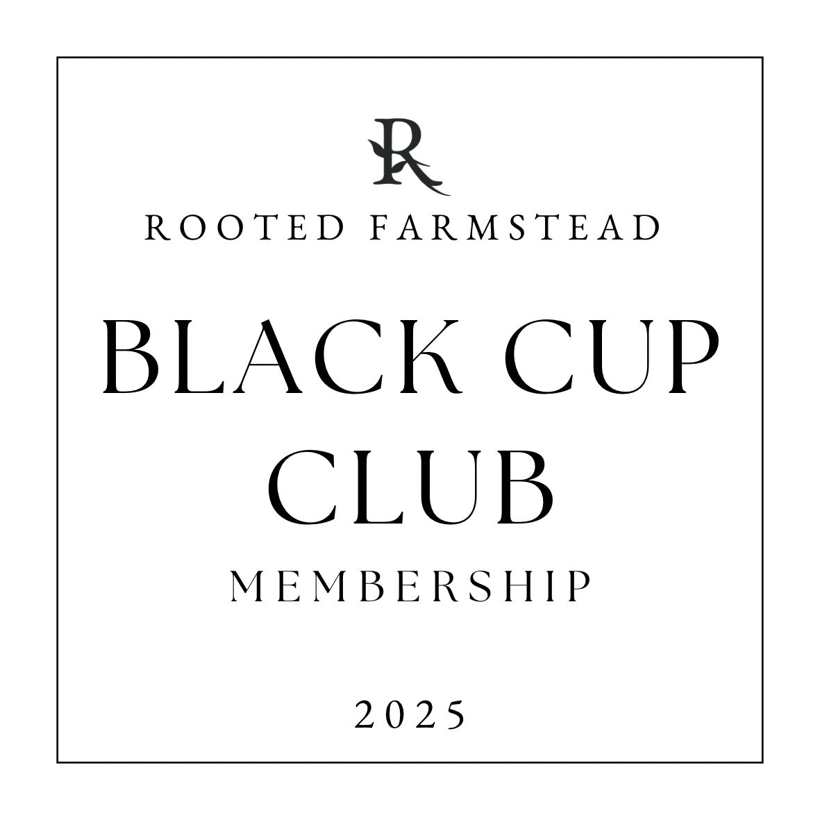 2025 Black Cup Club