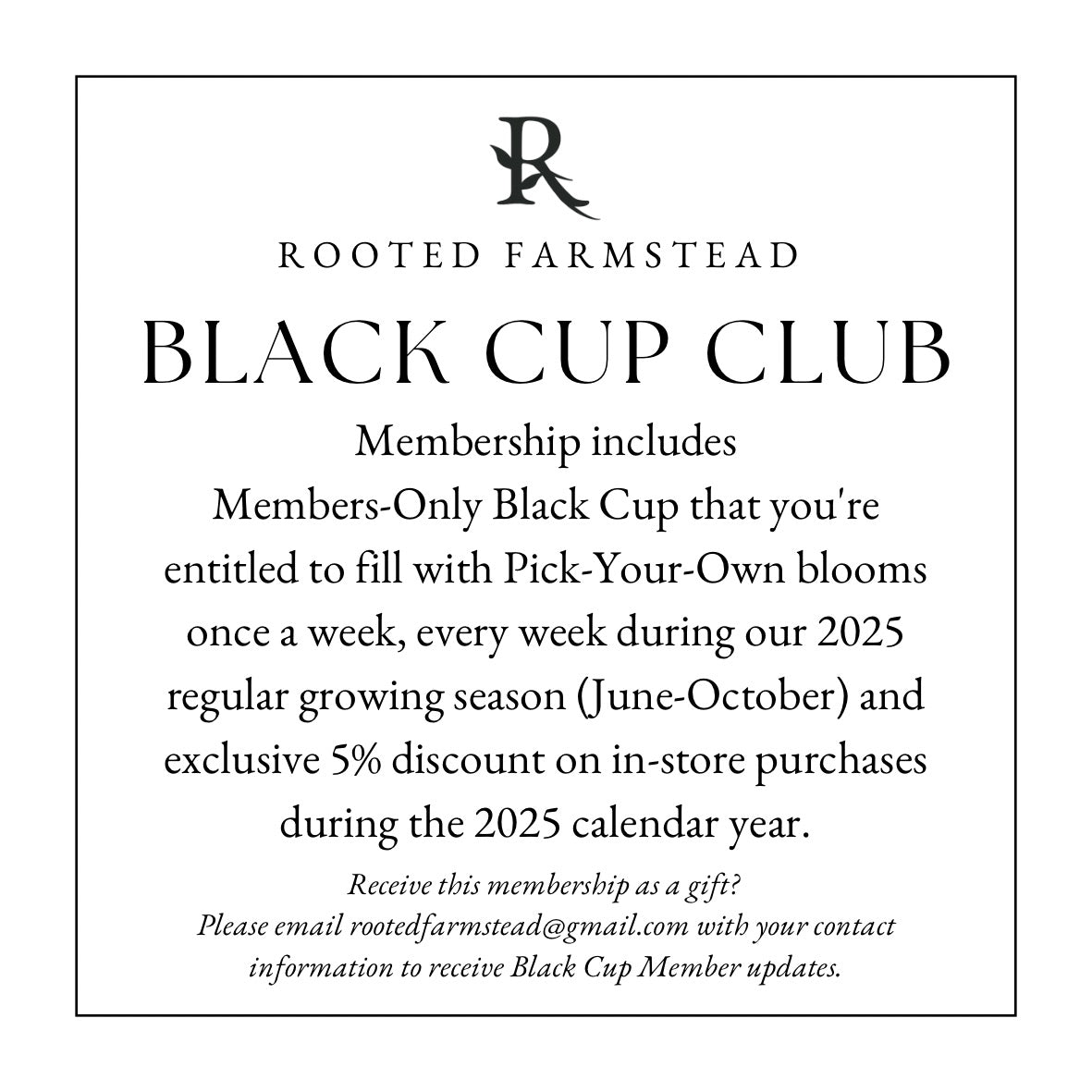 2025 Black Cup Club