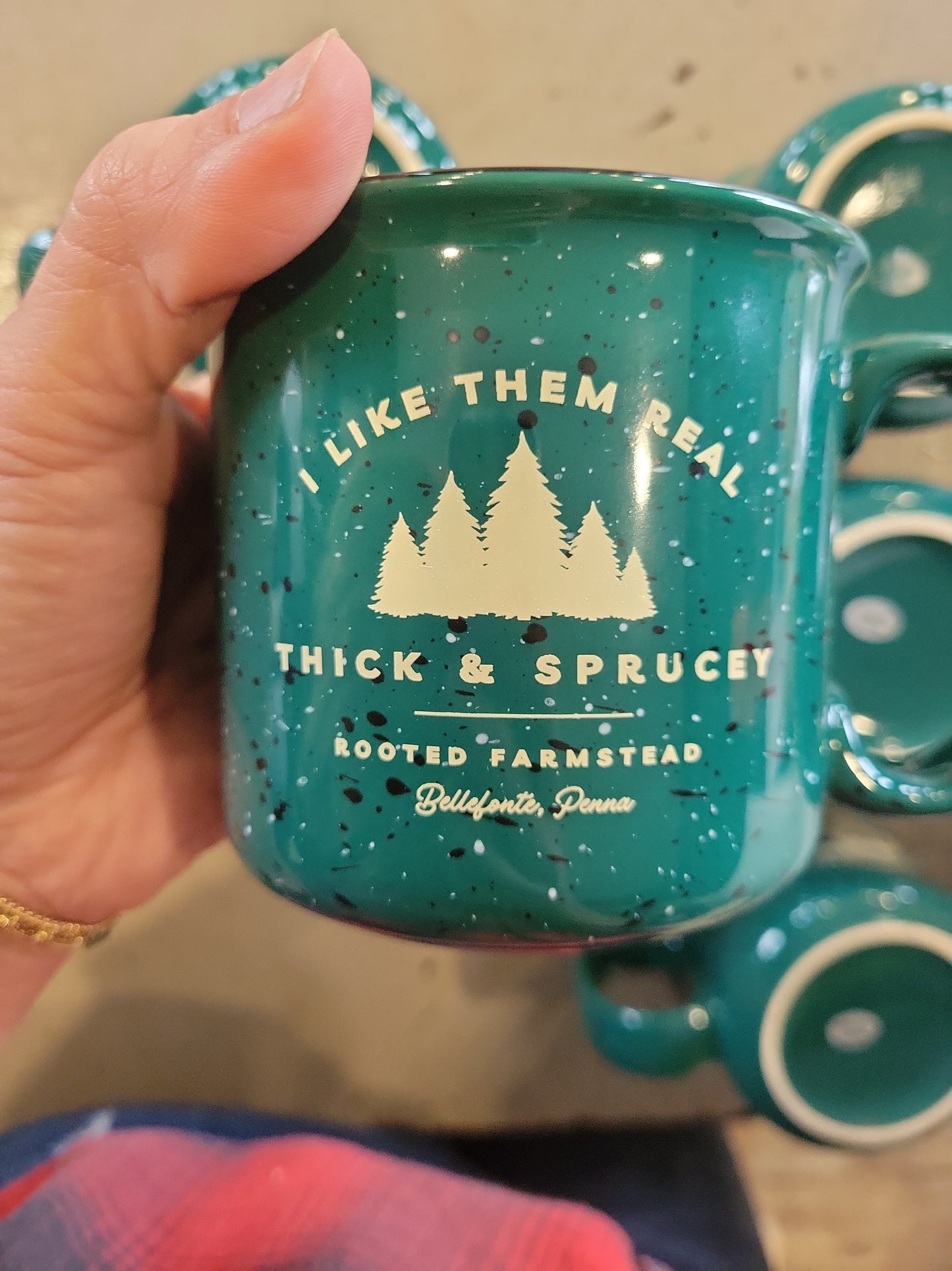 Thick and Sprucey Campfire Mug