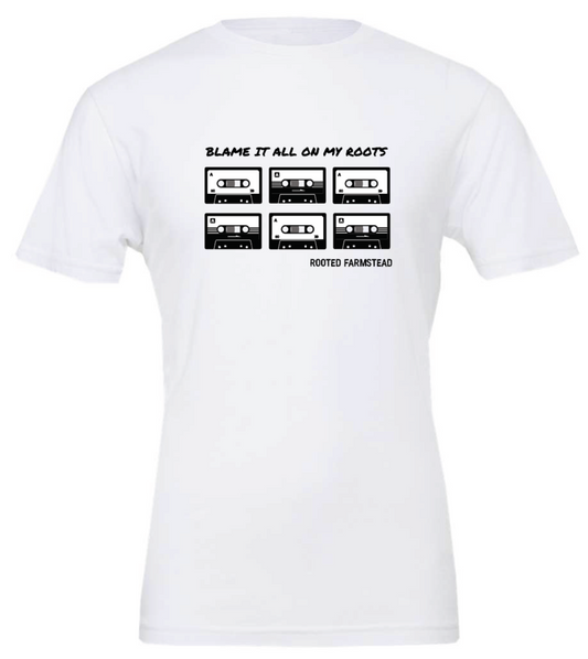 Blame It On My Roots Cassette Shirt